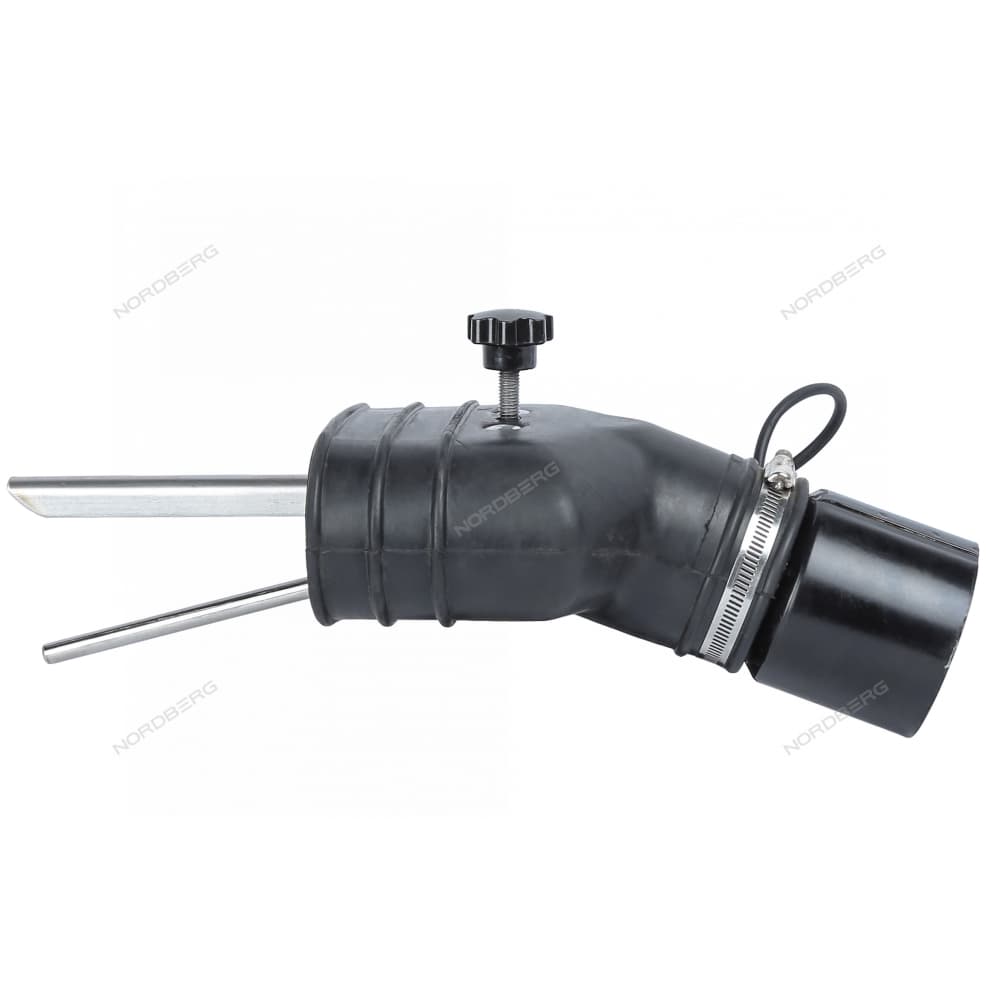 Насадка резиновая овальная с внутренней фиксацией на шланг D=90 мм NORDBERG AN090DP