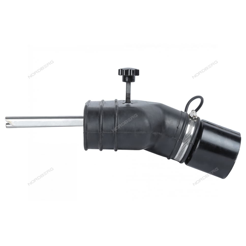 Насадка резиновая овальная с внутренней фиксацией на шланг D=90 мм NORDBERG AN090DP