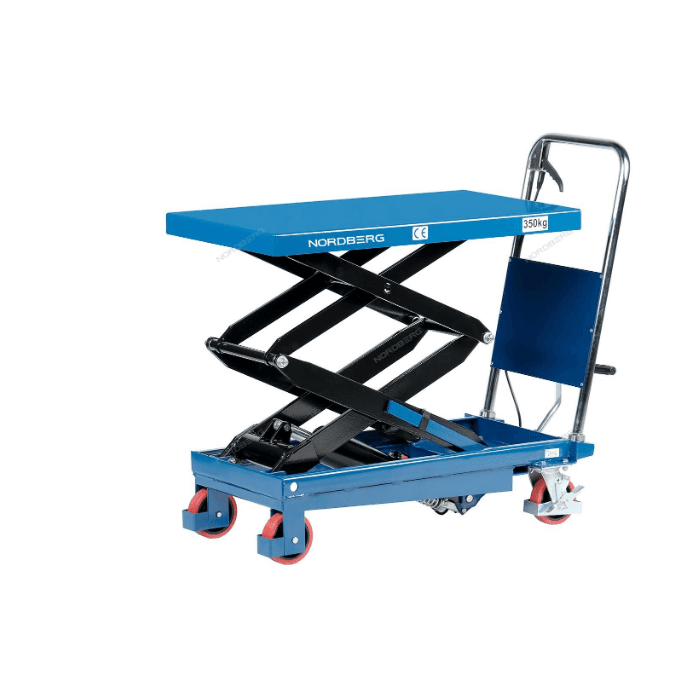 Стол подъемный гидравлический, 350 кг, двойные ножницы NORDBERG N3T350