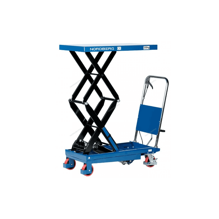 Стол подъемный гидравлический, 350 кг, двойные ножницы NORDBERG N3T350