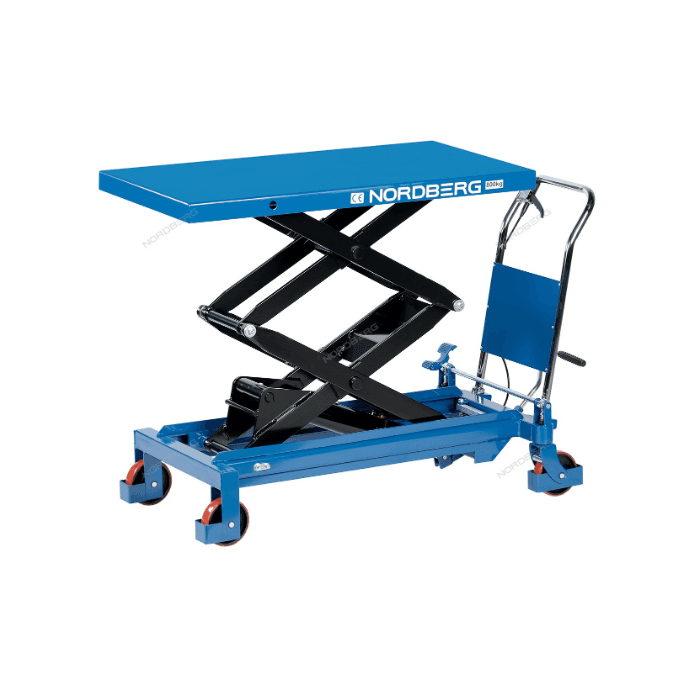 Стол подъемный гидравлический, 800 кг, двойные ножницы NORDBERG N3T800