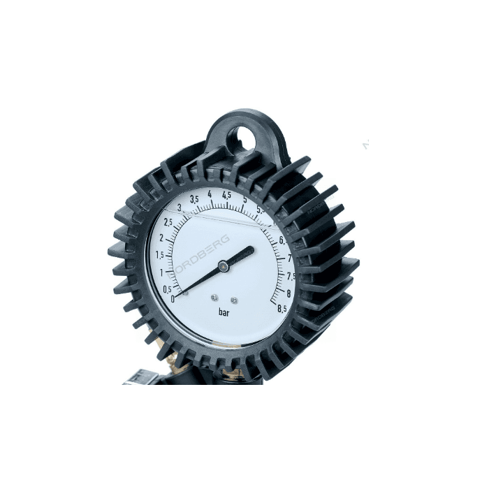 Пистолет для подкачки колес с жидкостным манометром 80 мм NORDBERG Ti62