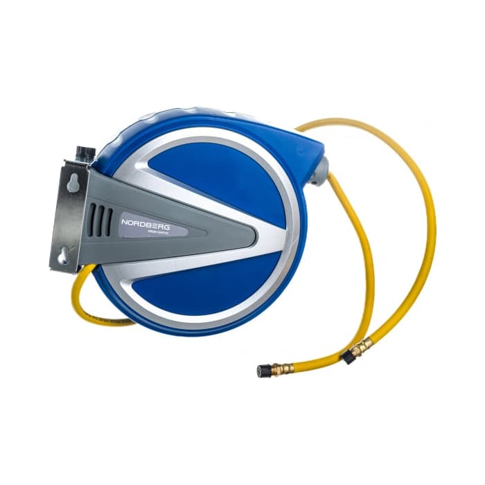 Шланг воздушный на катушке гибридный PVC диам. 8х12мм, 15+1м HR0815HPVC