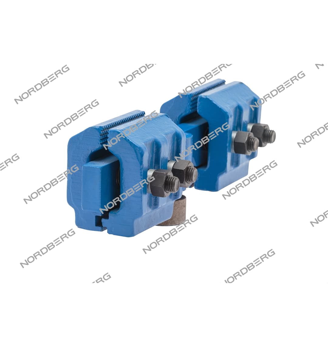 Зажимы без основания стандартные (комплект 4 шт.) NORDBERG BAS-T-CLAMP