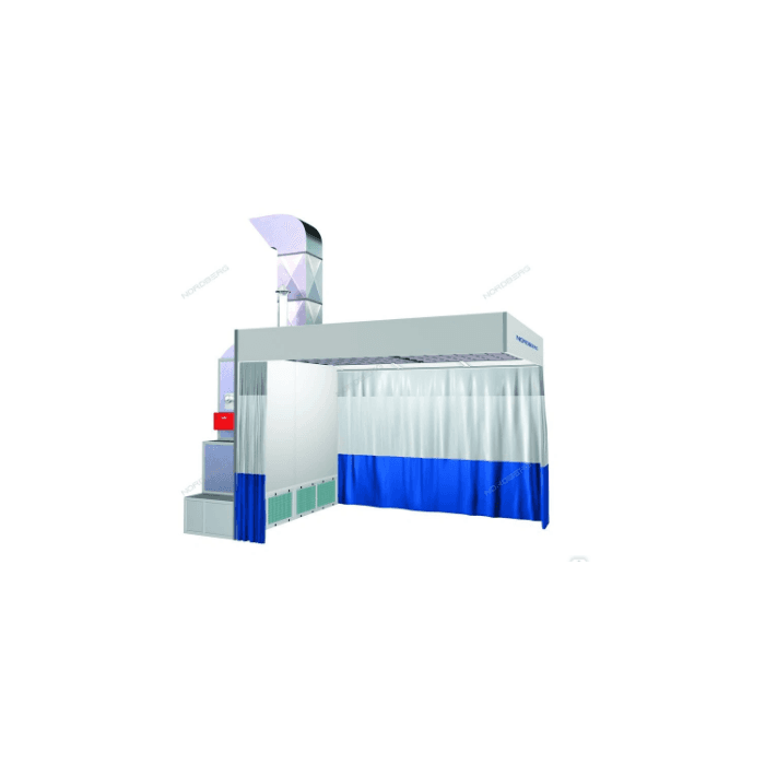 Пост подготовки NB100C к окраске с креплением к потолку (с горелкой) NORDBERG NB100C cabel susp