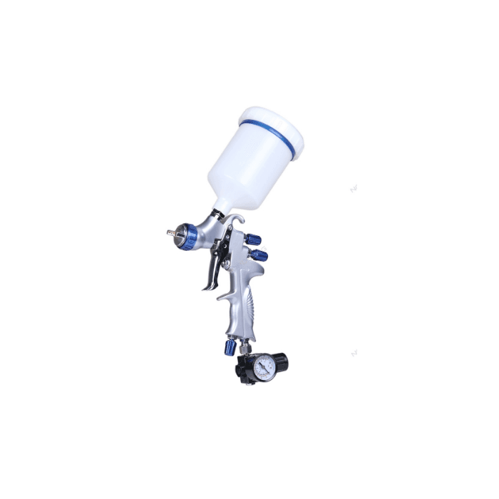 Краскопульт LVMP с верхним бачком, сопло 1,3 мм, алюминиевый кейс NORDBERG NP7013