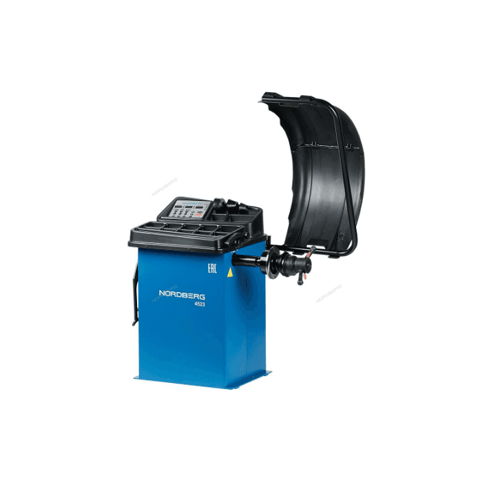 Станок балансировочный с автоматическим вводом двух параметров, синий NORDBERG 4523