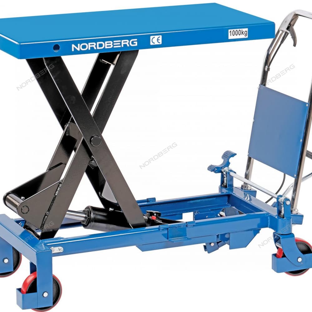 Стол подъемный гидравлический, 1000 кг NORDBERG N3T1000