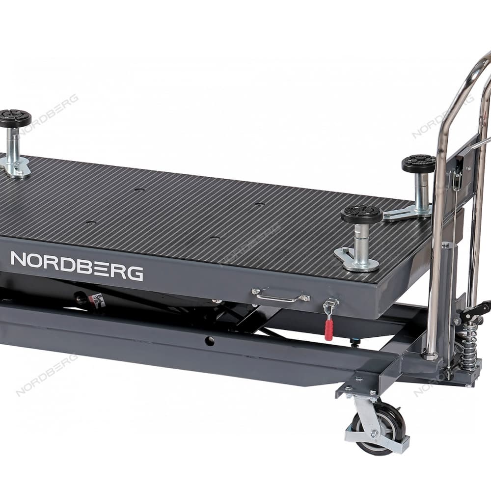 Стол подъемный гидравлический для АКБ электромобиля, 1000 кг, двойные ножницы NORDBERG N3T1000GH