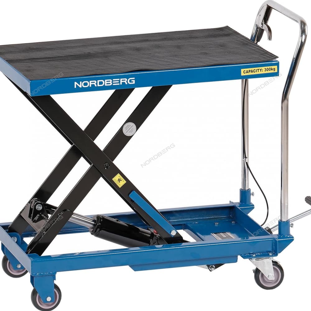 Стол подъемный гидравлический, 300 кг NORDBERG N3T300