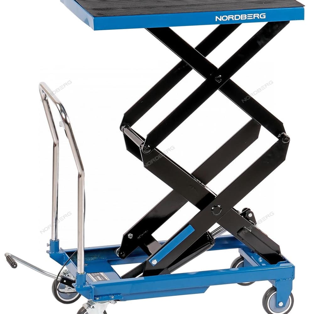 Стол подъемный гидравлический 300 кг, двойные ножницы (старый арт. N3T300H) NORDBERG N3T301