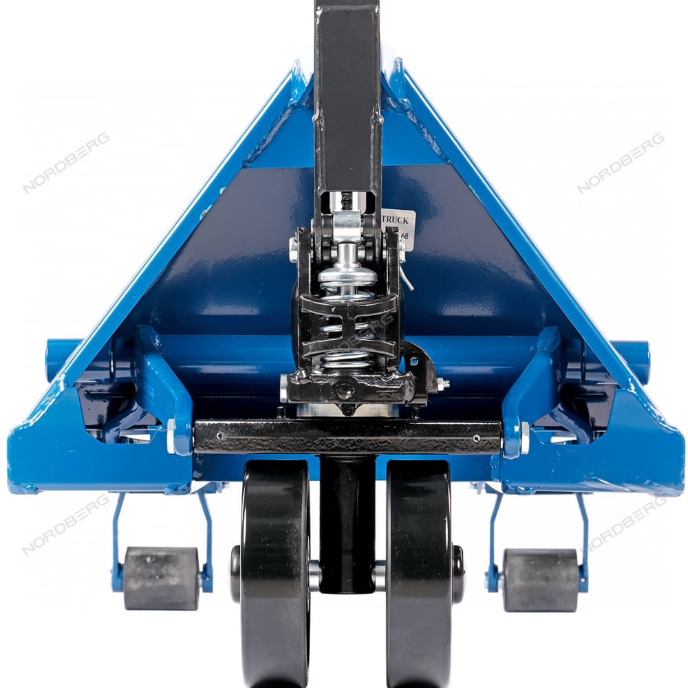 Тележка складская гидравлическая 2,5 т, с ПУ колесами NORDBERG N3905-25