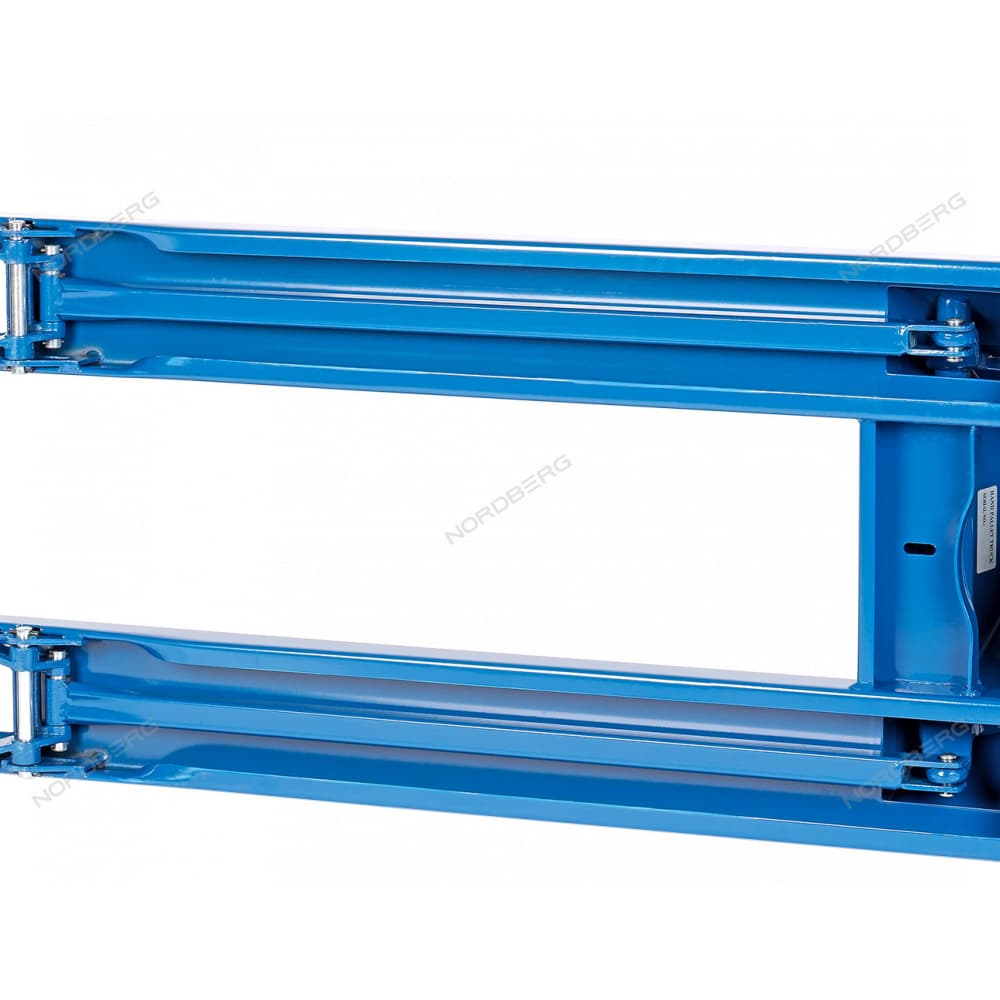 Тележка складская гидравлическая 2 т, с ПУ колесами NORDBERG N3905-20