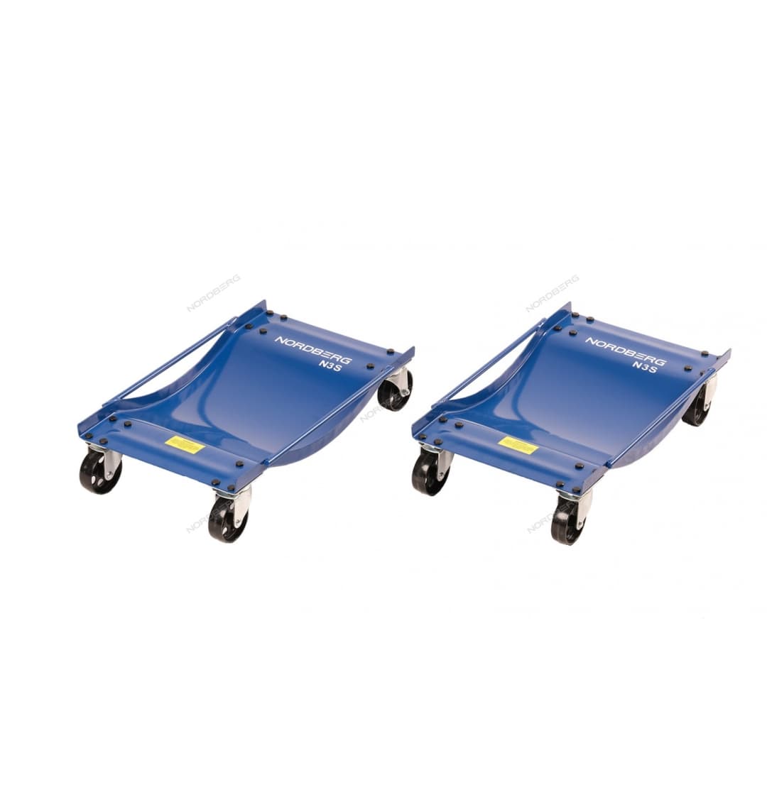 Тележка под колесо для перемещения авто (комплект 2 шт.) NORDBERG BAS-DOLLY