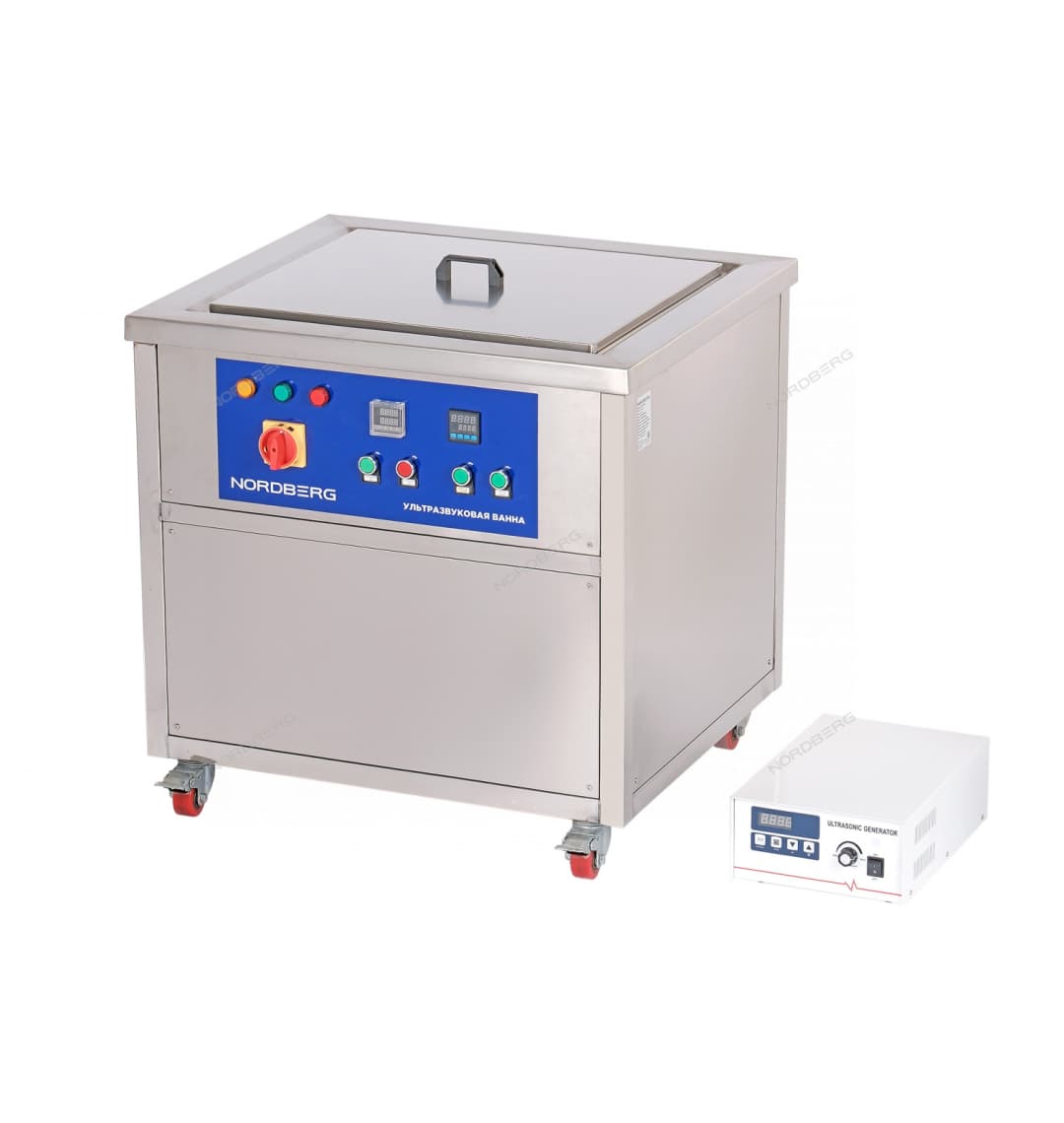 Ультразвуковая ванна с подогревом, 135 л, с опцией насыщения раствора пузырьками воздуха NORDBERG NU1350DB