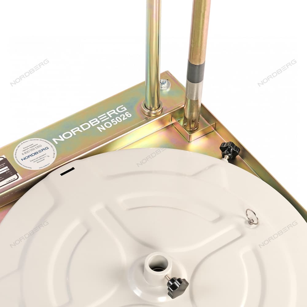 Установка пневматическая для раздачи густой смазки из бочек до 200 л, с тележкой NORDBERG NO5026