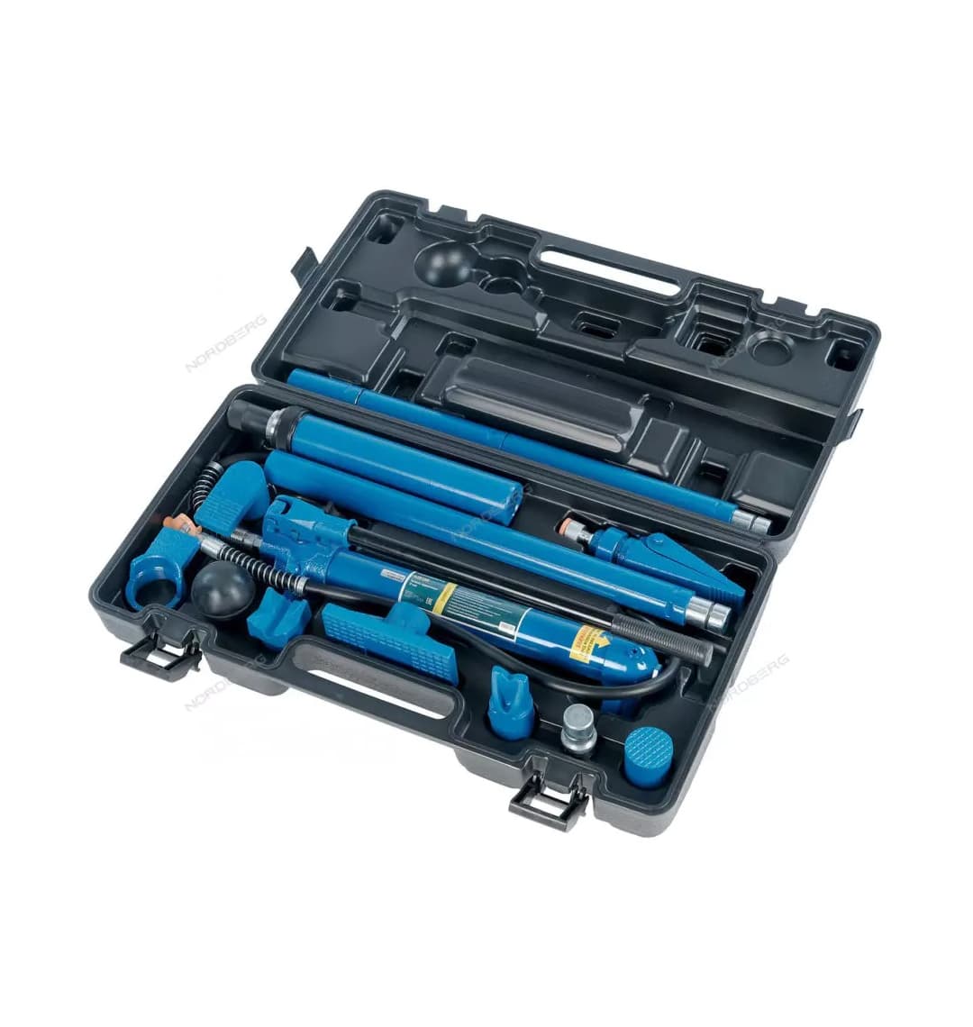 Растяжка 10 тонн в кейсе, 15 предметов NORDBERG N3810