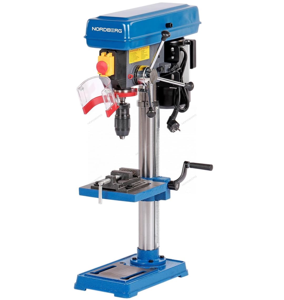 Станок сверлильный с тисками, 450 Вт, 16 мм, 12 скоростей NORDBERG ND1651