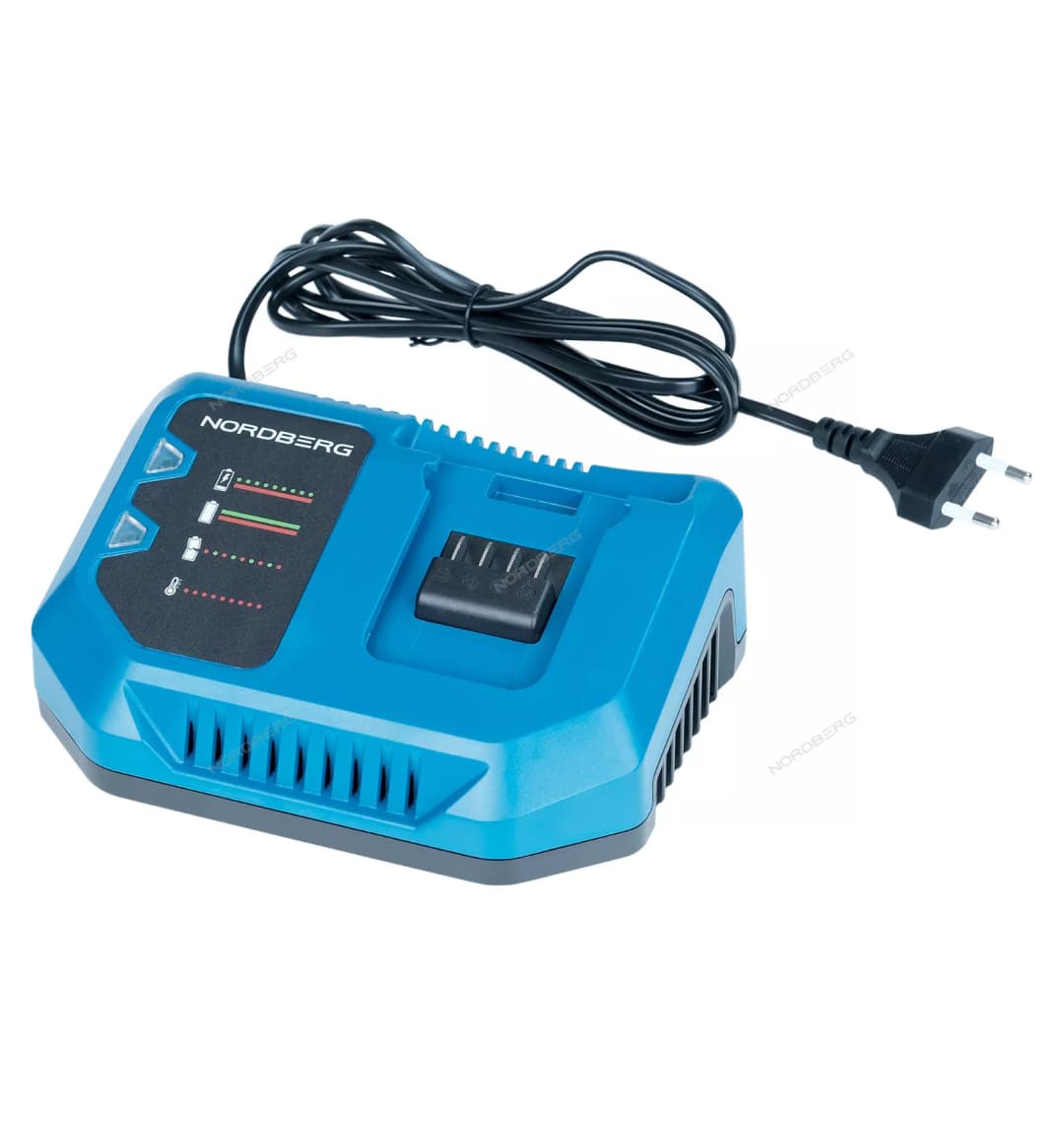 Гайковерт аккумуляторный, 1/2", 20 В, 1000 Нм, с аккумулятором 6А и зарядным устройством NORDBERG NE810K