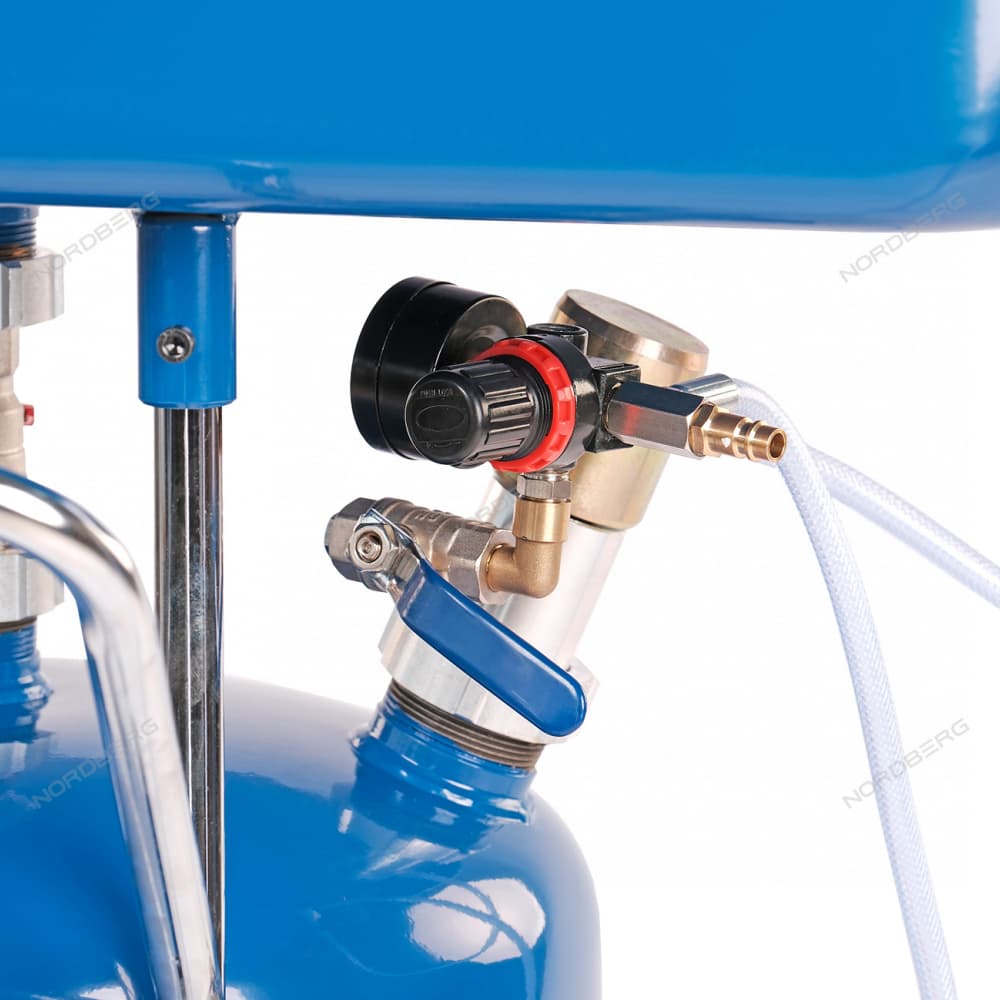 Установка для мойки деталей, 50 л, с пневмонасосом и бочкой 65 л NORDBERG NW80M