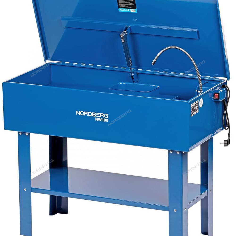 Установка для мойки деталей с электрическим насосом, 150 л NORDBERG NW100