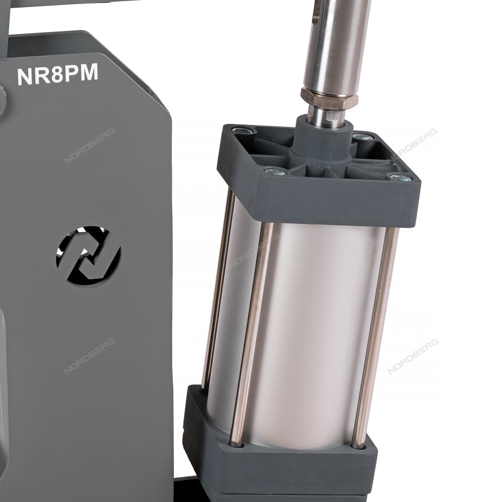 Пневматический станок для заклепки тормозных колодок, цилиндр 160, без тумбы NORDBERG NR8PM