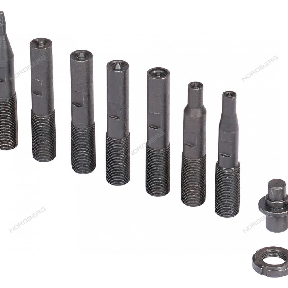 Пневматический станок для заклепки тормозных колодок, цилиндр 160, без тумбы NORDBERG NR8PM