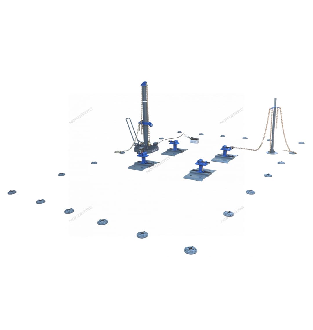 Стапель напольный без платформы NORDBERG BAS14E
