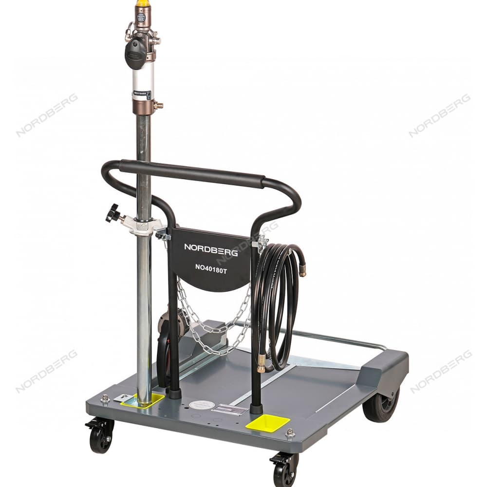 Установка для раздачи масла из бочек 200 л со световой индикацией, с тележкой NORDBERG NO40180T