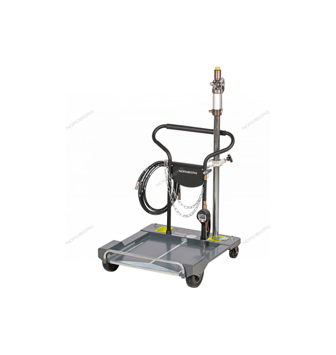 Установка для раздачи масла из бочек 200 л со световой индикацией, с тележкой NORDBERG NO40180T