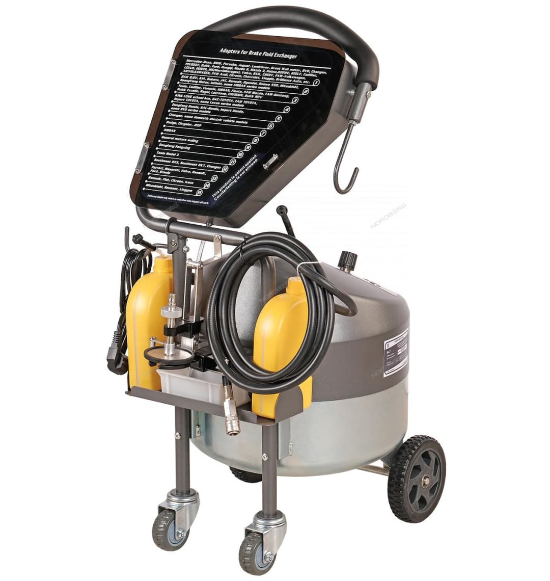 Установка для прокачки тормозной системы, 18 л NORDBERG BC7