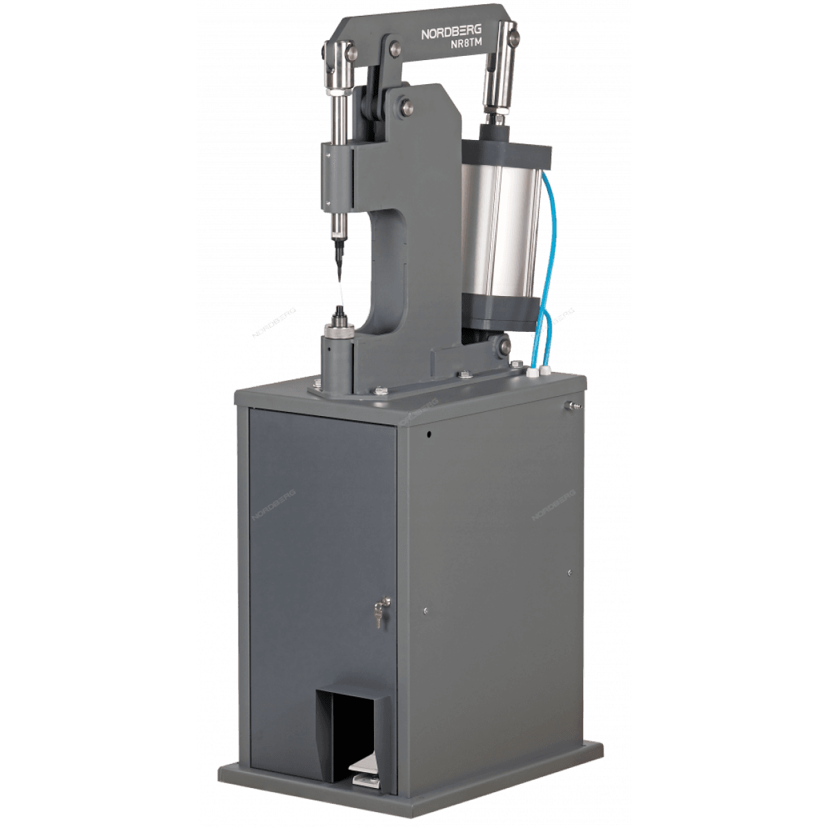 Пневматический станок для заклепки тормозных колодок, цилиндр 160, с тумбой NORDBERG NR8TM