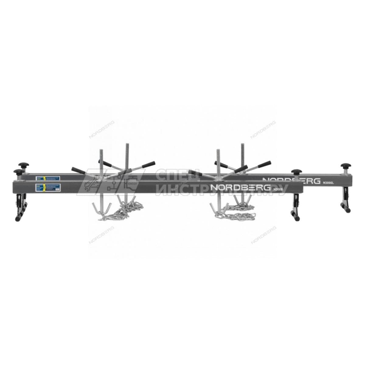 Стенд для вывешивания двигателей 500 кг, L=180 см, серый NORDBERG N3005L(G)