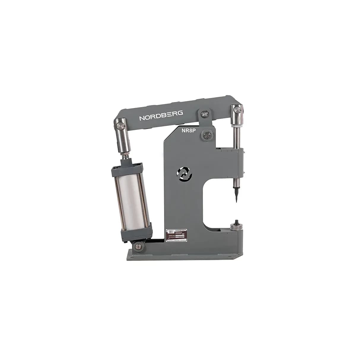 Пневматический станок для заклепки тормозных колодок, цилиндр 125, без тумбы NORDBERG NR8P