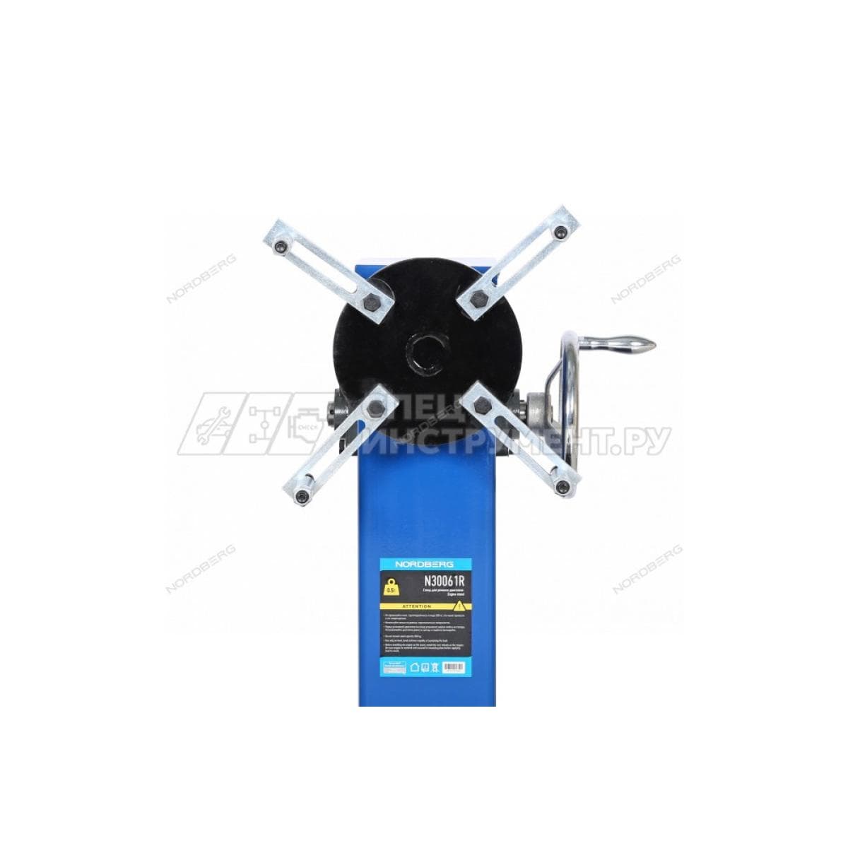 Кантователь двигателя профессиональный с редуктором, 500 кг NORDBERG N30061R