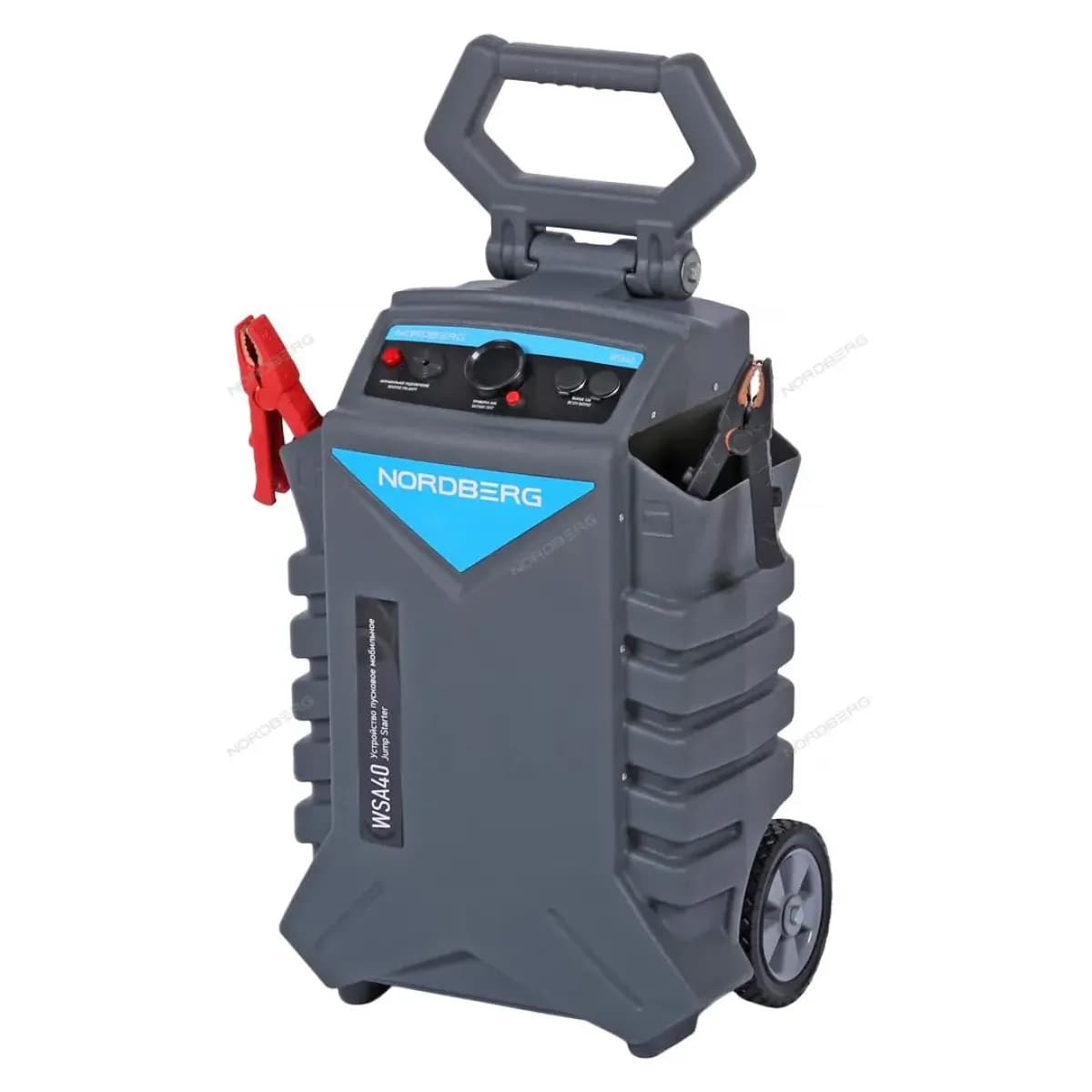 Пусковое устройство, мобильное 12/24 В, 2*28 А·ч NORDBERG WSA40