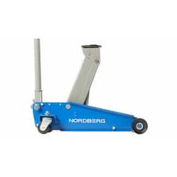 Домкрат подкатной 3 т с резиновой насадкой, быстрый подъем NORDBERG N32030