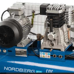 Компрессор поршневой с ременной передачей 380В, ресив. 100л, 520л/мин NORDBERG NCE100/520
