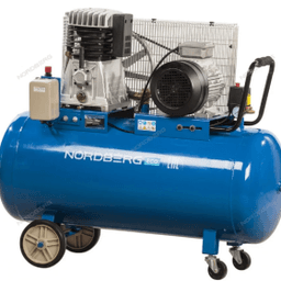 Компрессор поршневой с ременной передачей 380В, ресив. 200л, 520л/мин NORDBERG NCE200/520