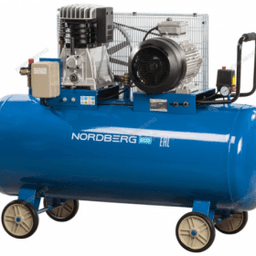 Компрессор поршневой с ременной передачей 380В, ресив. 300л, 1050л/мин NORDBERG NCE300/1050
