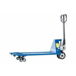 Тележка складская гидравлическая 2,5 т, усиленная, с резиновыми колесами NORDBERG N3901-25R