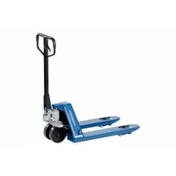 Тележка складская гидравлическая короткая 2,5 т, усиленная, с ПУ колесами NORDBERG N3901S-25