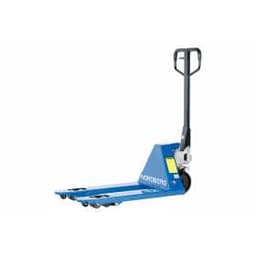 Тележка складская гидравлическая короткая 2,5 т, усиленная, с ПУ колесами NORDBERG N3901S-25