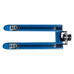 Тележка складская гидравлическая с низким подхватом 1,5 т, с ПУ колесами NORDBERG N3903-15