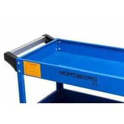Тележка инструментальная, 3 полки, синяя NORDBERG T1(B)