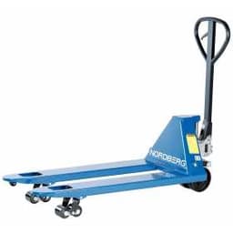 Тележка складская гидравлическая 2,5 т, с ПУ колесами NORDBERG N3902-25