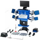 Стенд сход-развал 3D модель настенный, без колонны, с поворотным механизмом, синий NORDBERG C802-СА