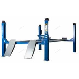 Подъемник четырехстоечный 4.5 т, с ручной траверсой 2 т N423, 380 В, синий NORDBERG 4445J_MB(M)