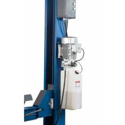 Подъемник четырехстоечный 4.5 т, с ручной траверсой 2 т N423, 380 В, синий NORDBERG 4445J_MB(M)