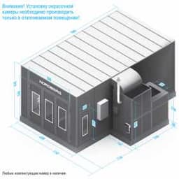 Покрасочная камера NORDBERG ECONOMIC